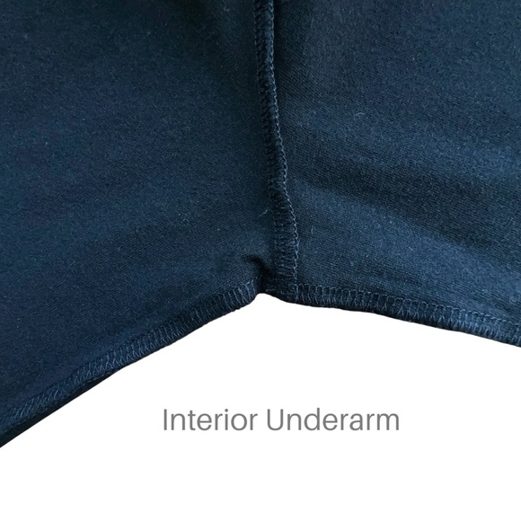 NORM THOMPSON NWOT LONG SLEEVE BLACK RUCHED TURTLENECK MIDI DRESS | MEDIUM - Picture 8 of 11